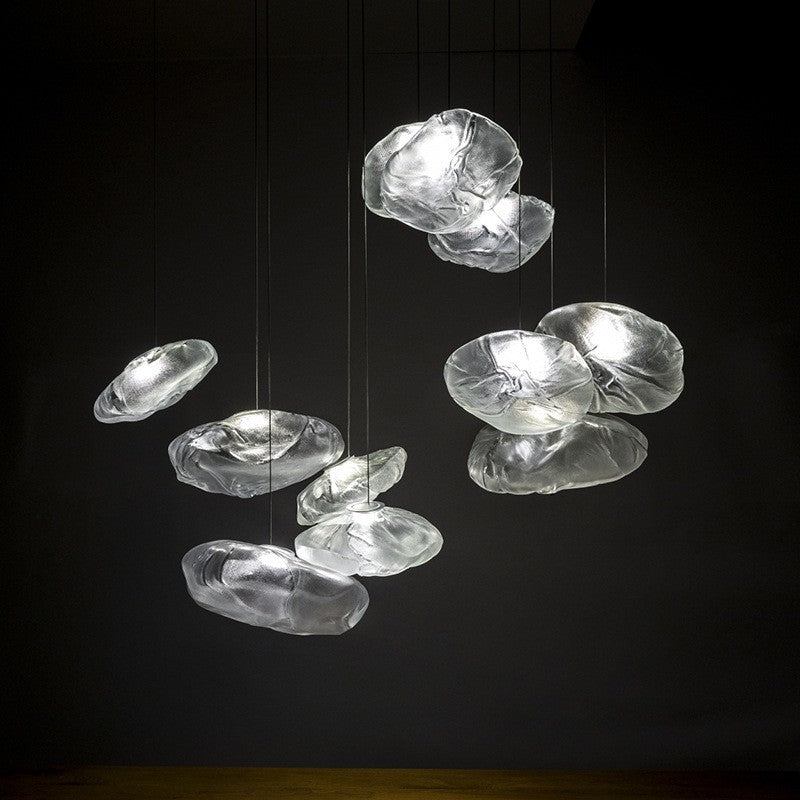 Luxury Postmodern Glass Decorative Chandelier