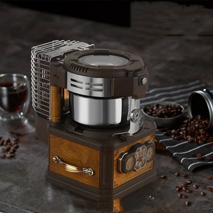 Luxury Fully Automatic Retro Bean Baking Coffee Machine