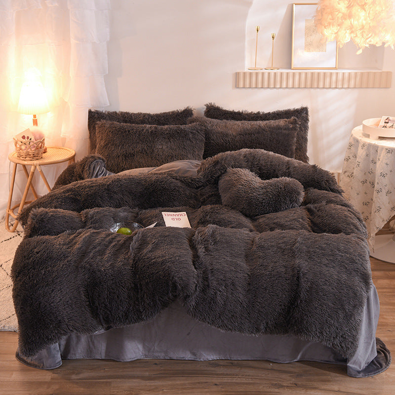 Luxury Thick Fleece Duvet Cover