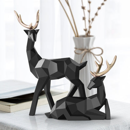 Luxury Resin Deer Decorative Statue