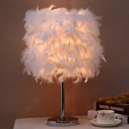 Feather night light