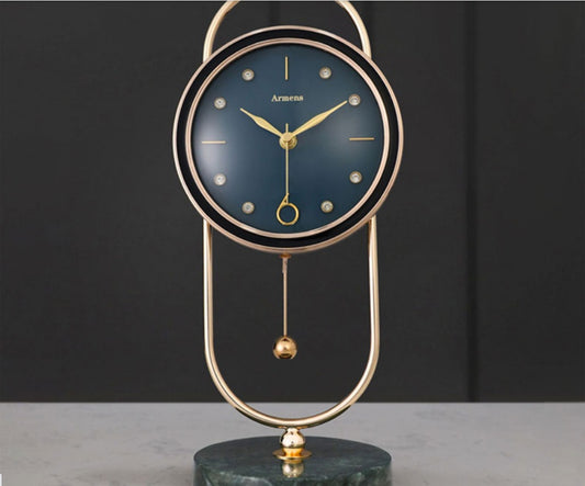 Elegant Marble Clock