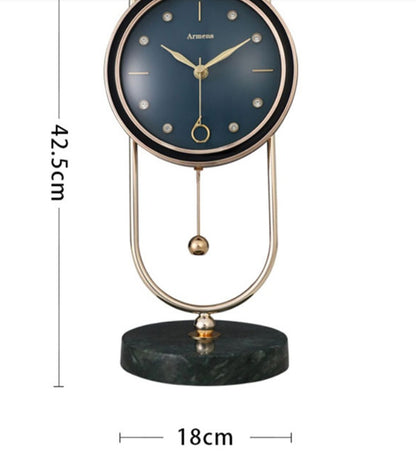 Elegant Marble Clock