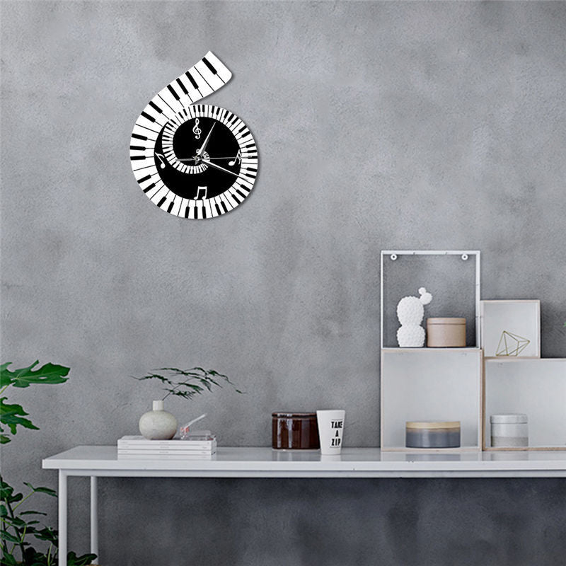 Treble Clef Decorative Wall Clock