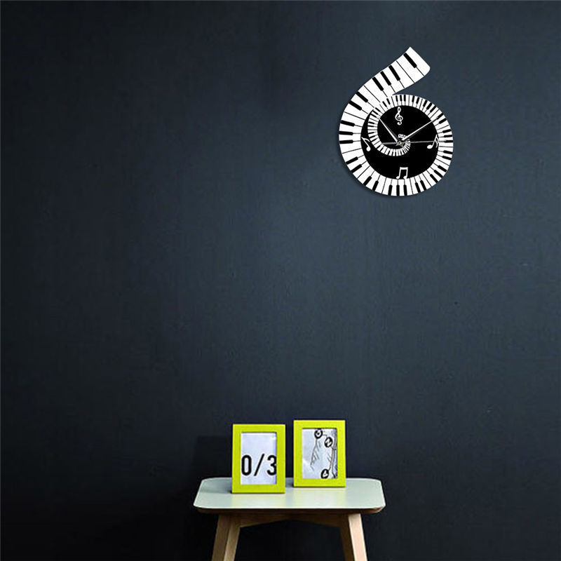 Treble Clef Decorative Wall Clock