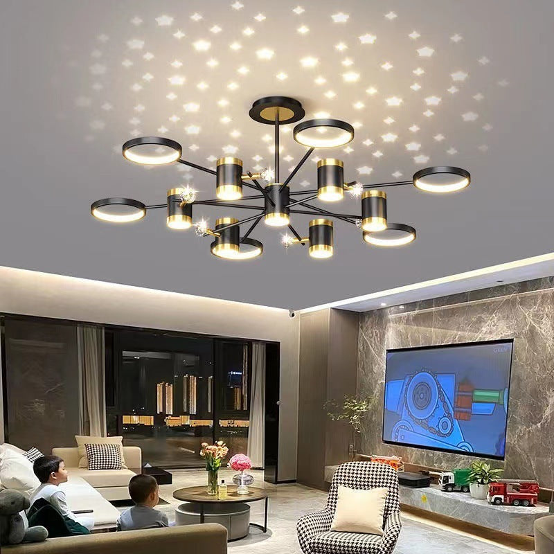 Luxury Nordic Star Light Chandelier