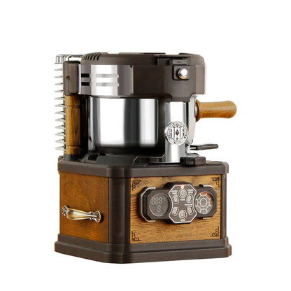 Luxury Fully Automatic Retro Bean Baking Coffee Machine