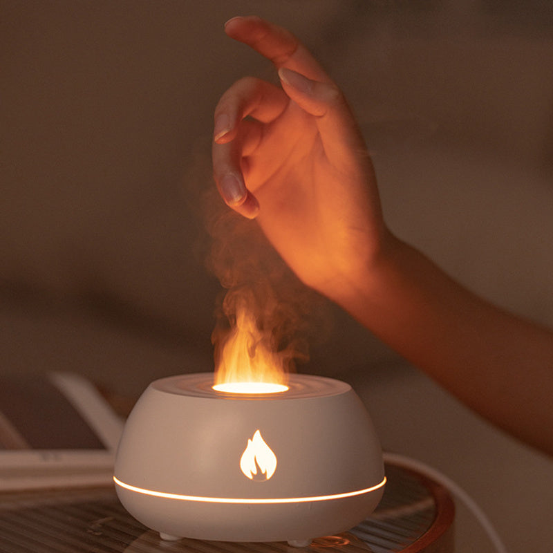 130ML Aromatherapy Flame Humidifier