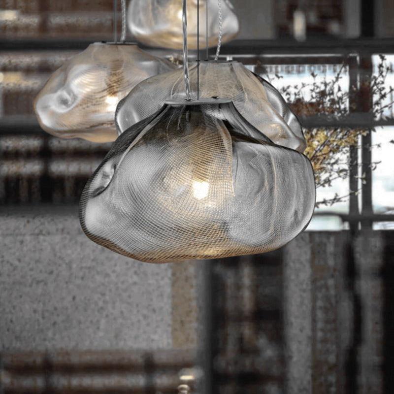 Luxury Postmodern Glass Decorative Chandelier