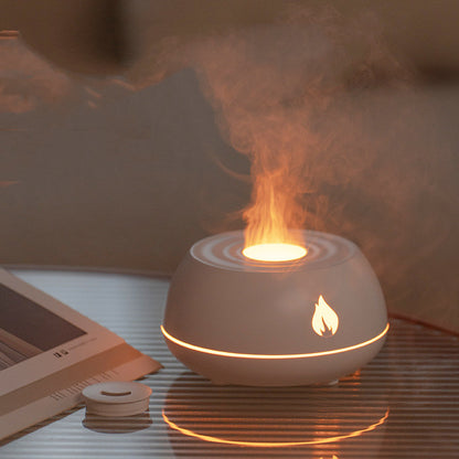 130ML Aromatherapy Flame Humidifier