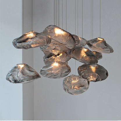 Luxury Postmodern Glass Decorative Chandelier