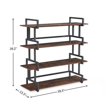 Freestanding Industrial 4 Tier Storage Shelf