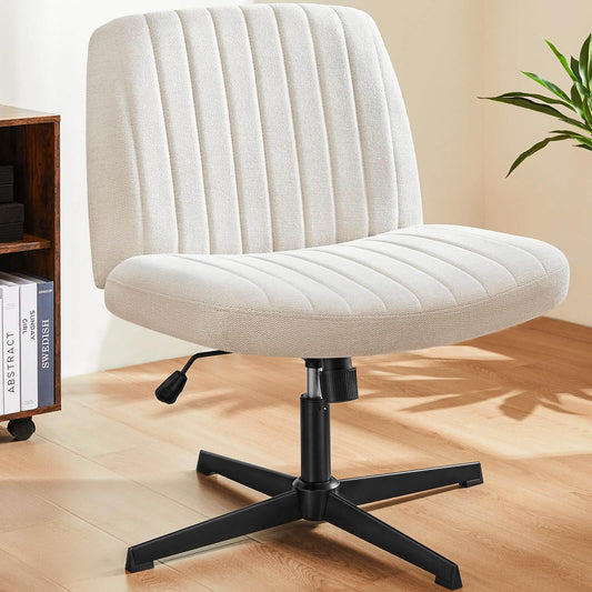 Armless Swivel Home Office Chair