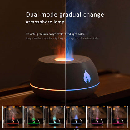 130ML Aromatherapy Flame Humidifier