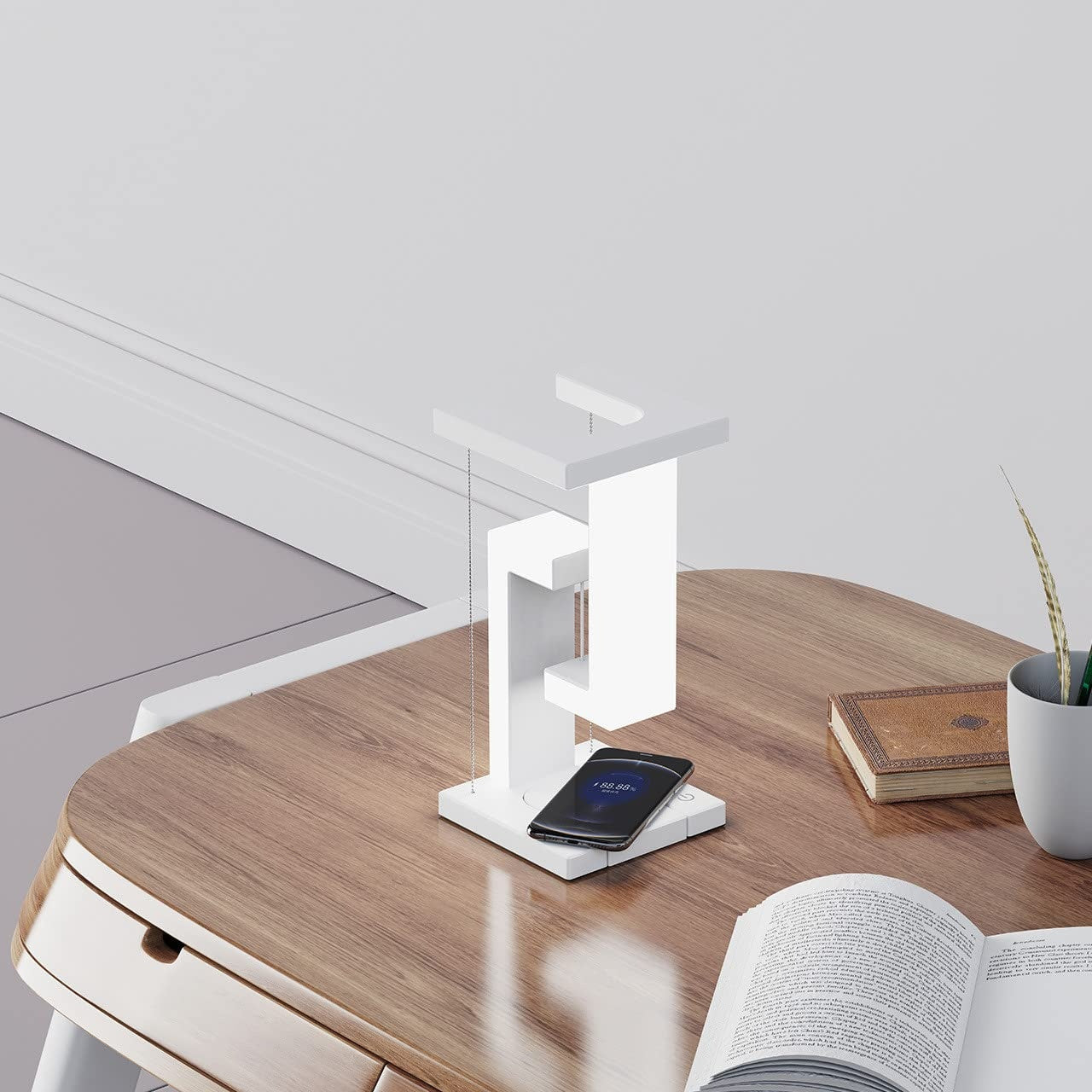 Suspension Table Lamp with Wireless Charging