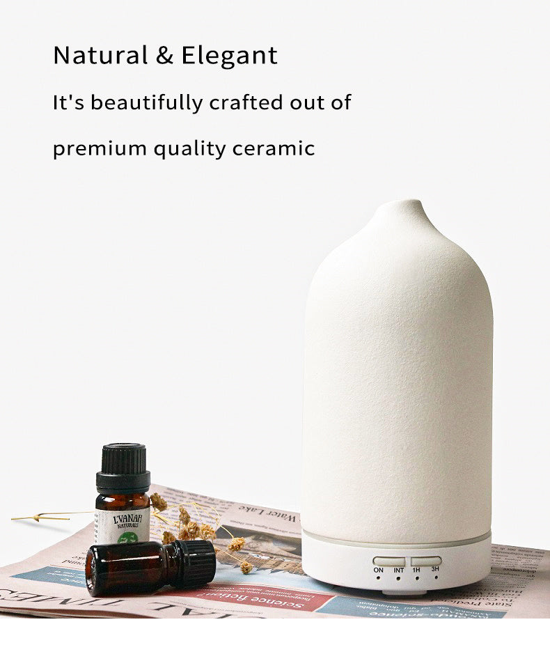 Luxury Ultrasonic Ceramic Aroma Diffuser