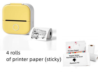 Bluetooth Portable Thermal Label Printer