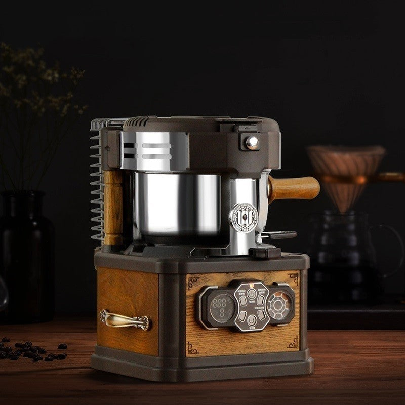 Luxury Fully Automatic Retro Bean Baking Coffee Machine