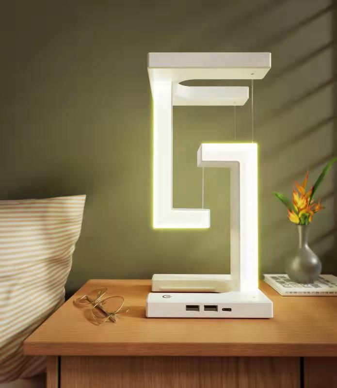 Suspension Table Lamp with Wireless Charging