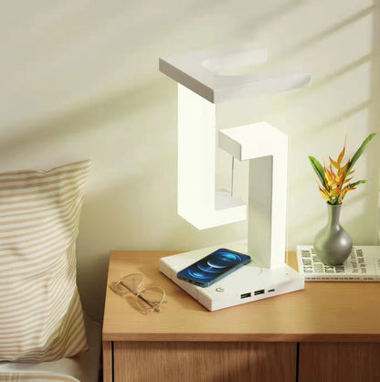 Suspension Table Lamp with Wireless Charging