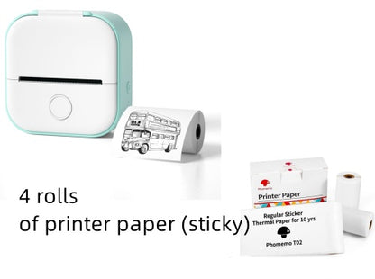 Bluetooth Portable Thermal Label Printer