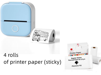 Bluetooth Portable Thermal Label Printer