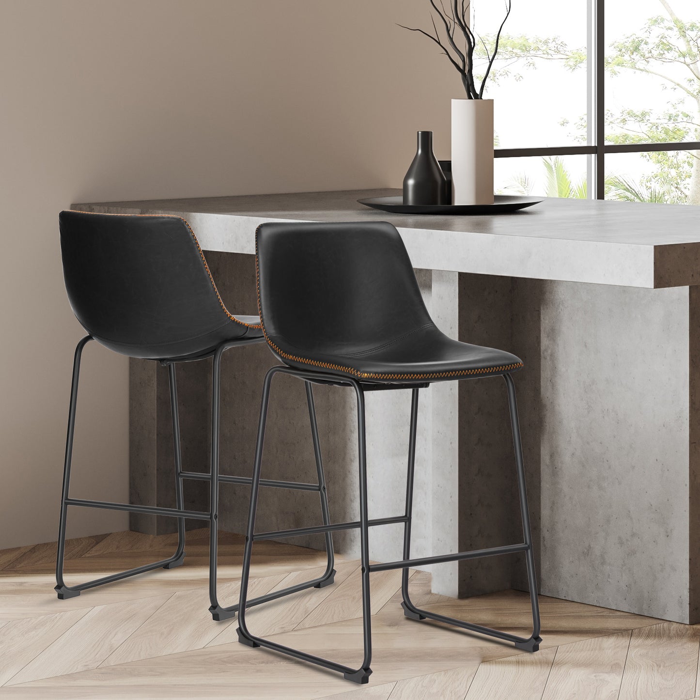 Luxury Kitchen Island Dining Chair Set