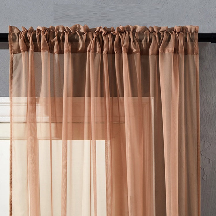 Modern Pure Cotton And Linen Window Screen