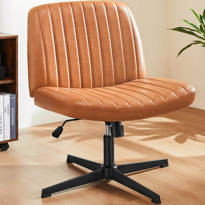 Armless Swivel Home Office Chair