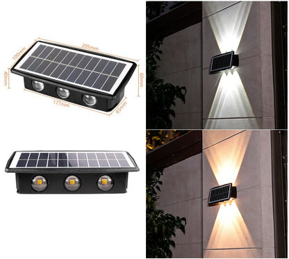 Waterproof Solar Outdoor Wall Lights