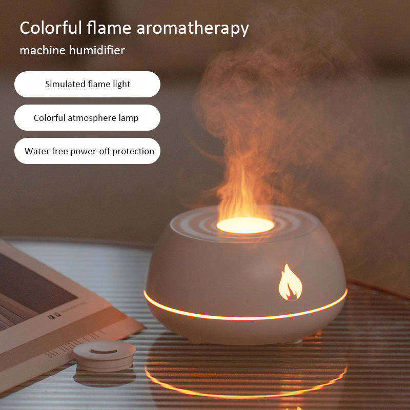 130ML Aromatherapy Flame Humidifier