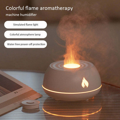 130ML Aromatherapy Flame Humidifier