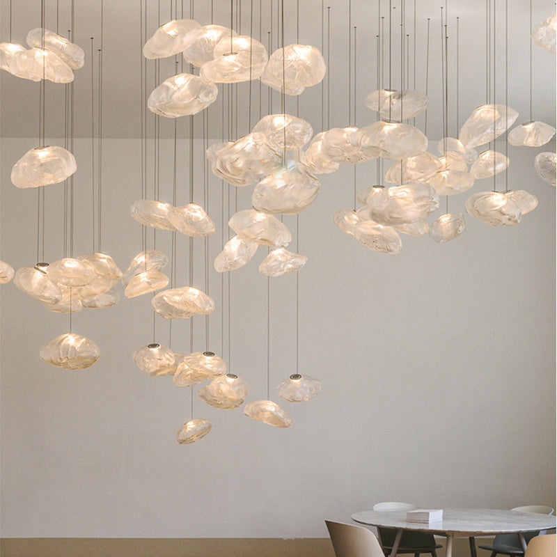 Luxury Postmodern Glass Decorative Chandelier