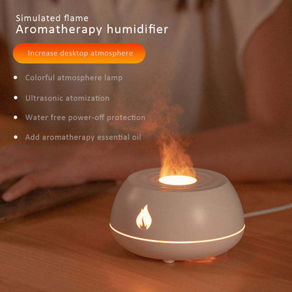 130ML Aromatherapy Flame Humidifier