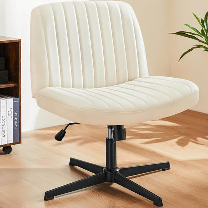 Armless Swivel Home Office Chair