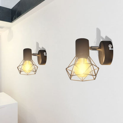 Industrial Wall Mounted Lamp Set