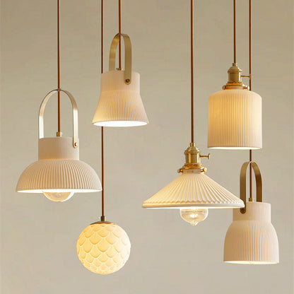 Luxury Nordic Japanese Porcelain Chandelier