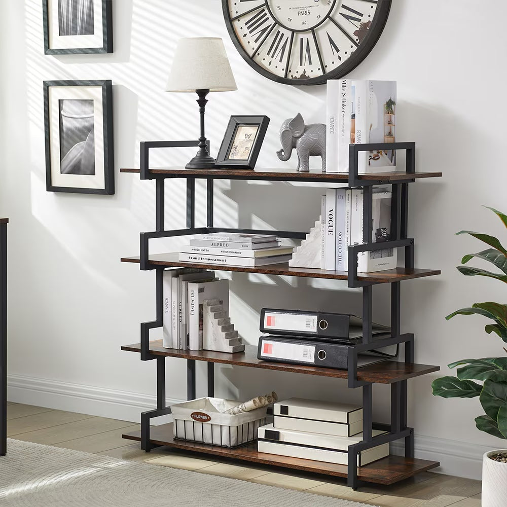 Freestanding Industrial 4 Tier Storage Shelf